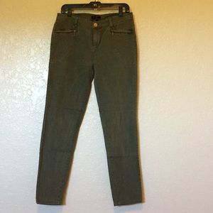 Fire Los Angeles Green Skinny Jeans